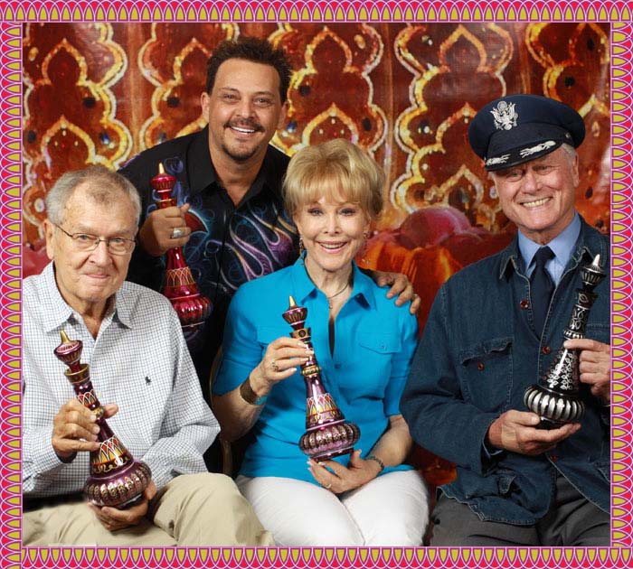 The Cast of I Dream of Jeannie and Mario Della Casa